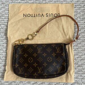 Authentic Louis Vuitton pochette shoulder bag , MADE IN FRANCE- NWOT